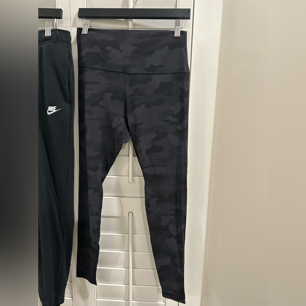 lululemon athletica Black Camo Leggings